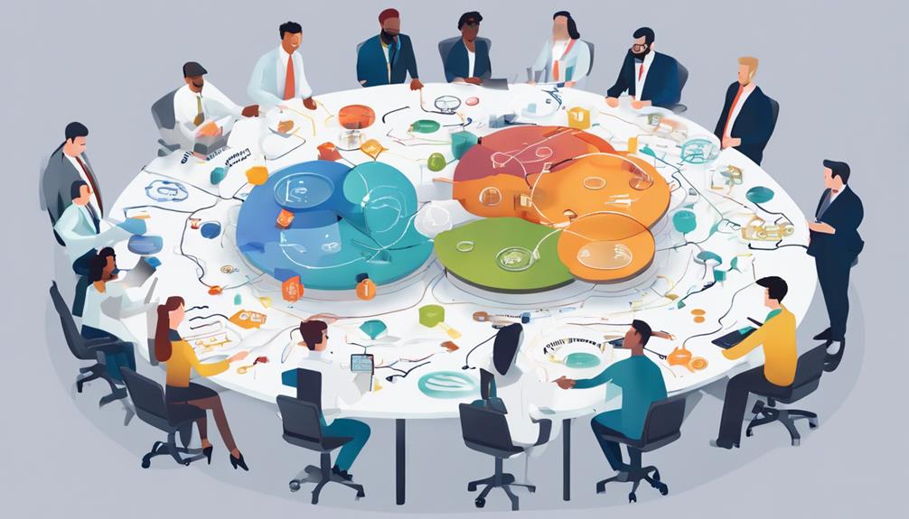 incoraggiare il lavoro di squadra tra i reparti