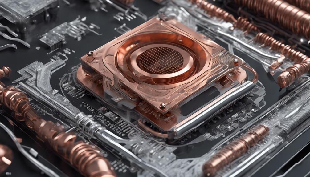 Detalles de la tecnología de gestión térmica.