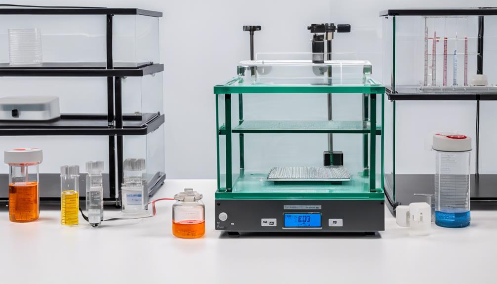 test du taux d'absorption d'eau